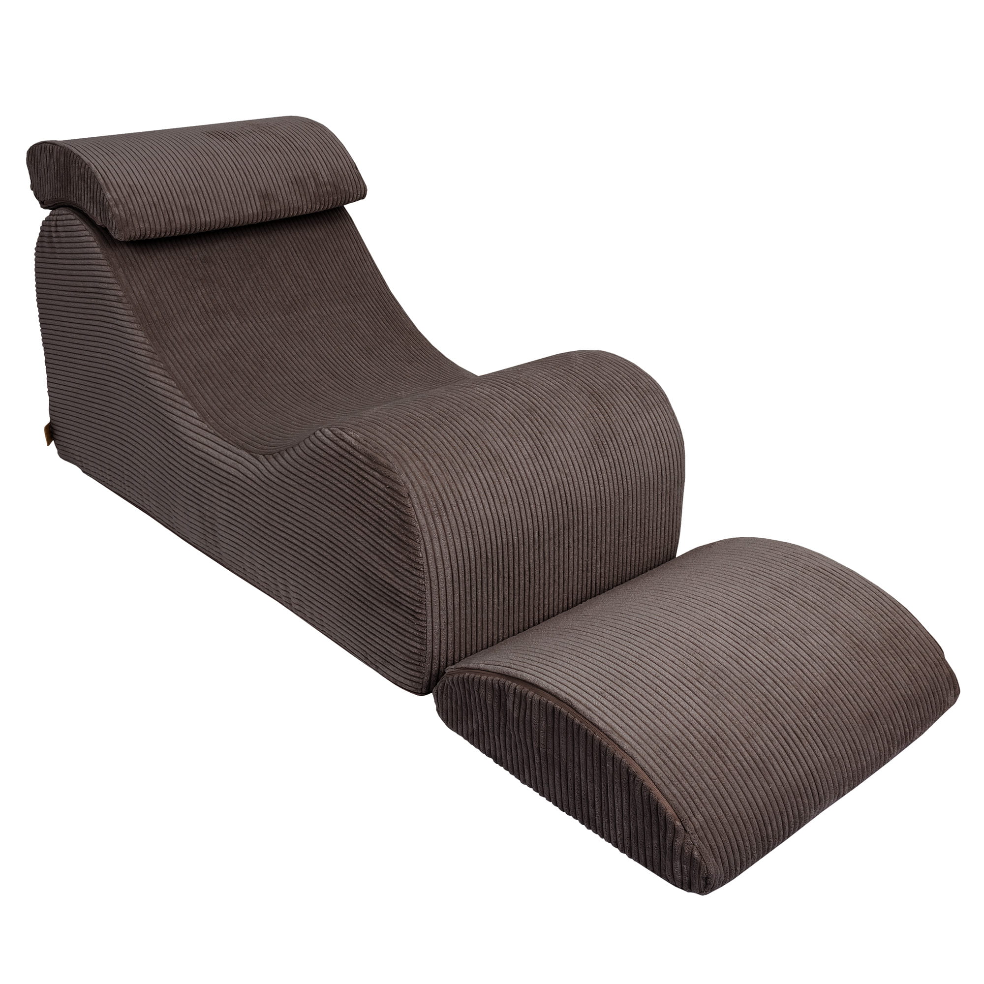 Wave Lounger Aesthetic Brown