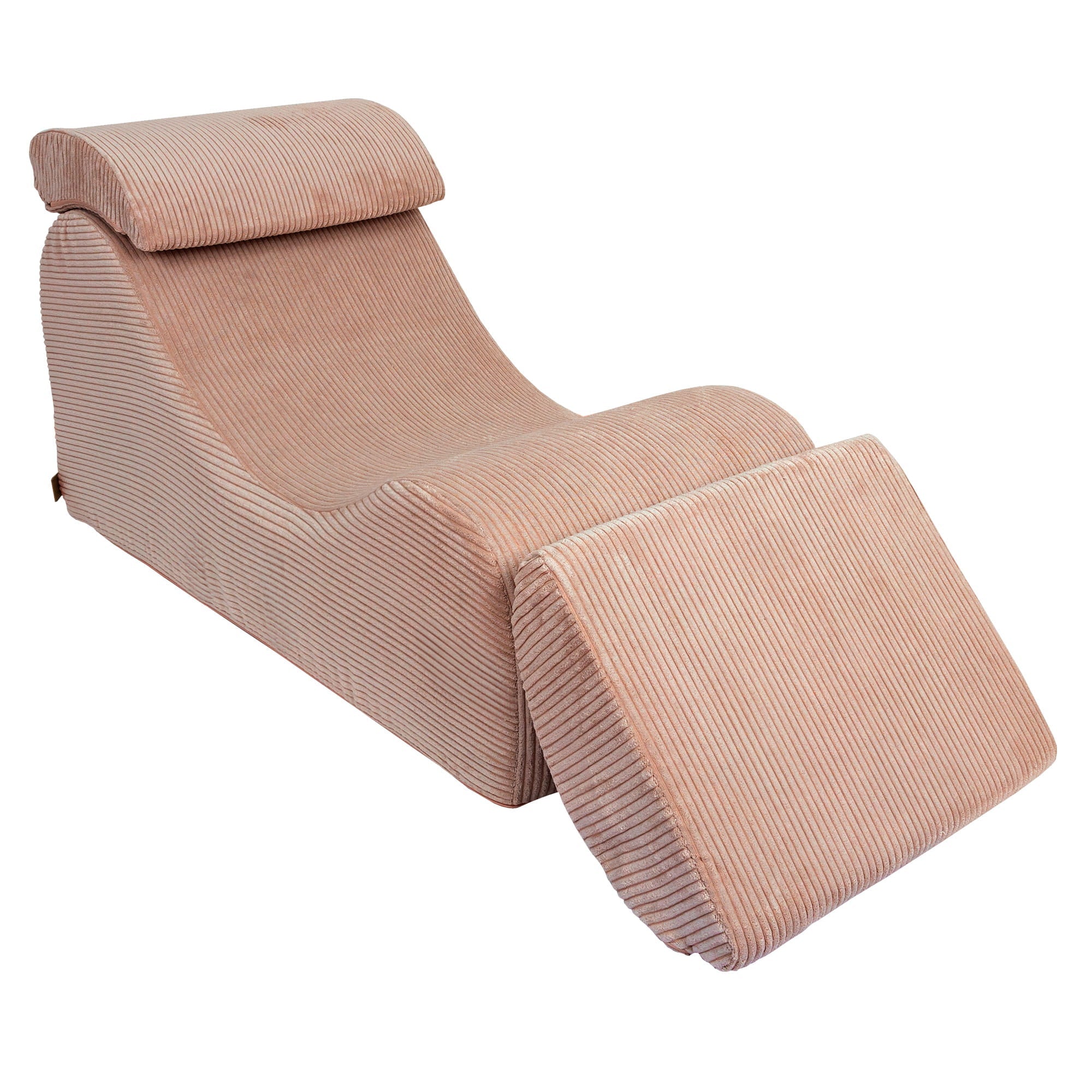 Wave Lounger in Powder Rose