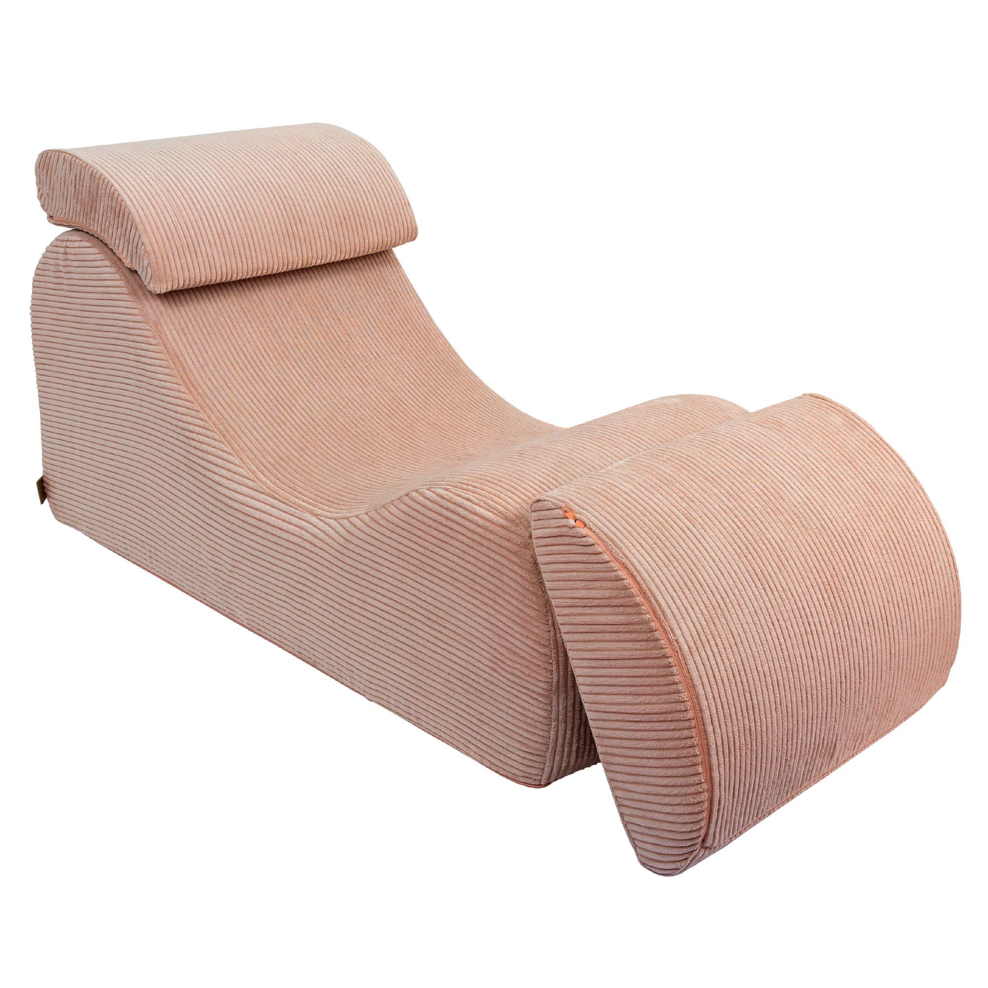Wave Lounger in Powder Rose