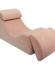 Wave Lounger in Powder Rose