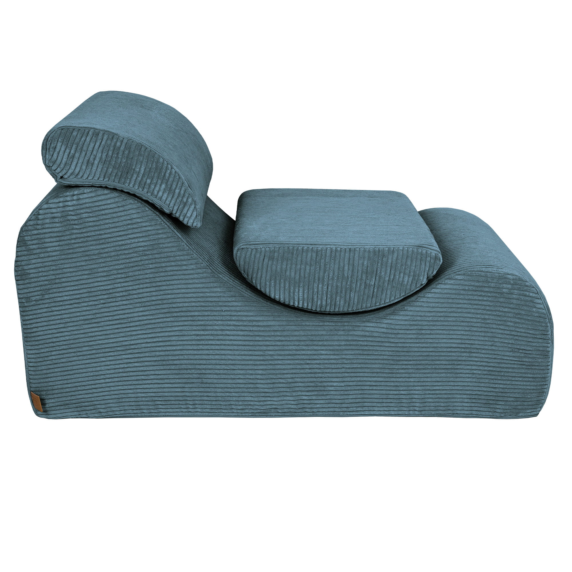 Wave Lounger in Aesthetic Turquoise