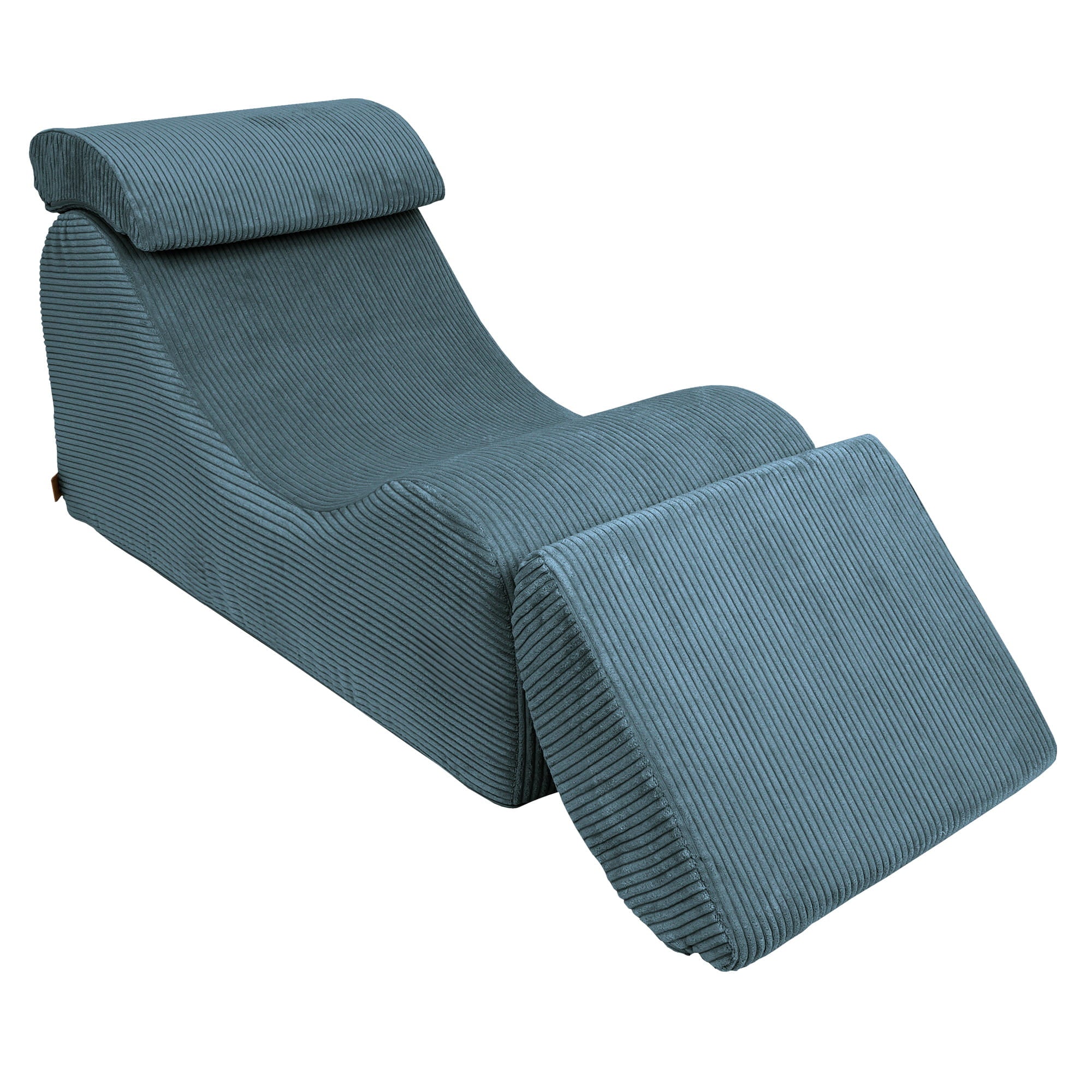 Wave Lounger in Aesthetic Turquoise