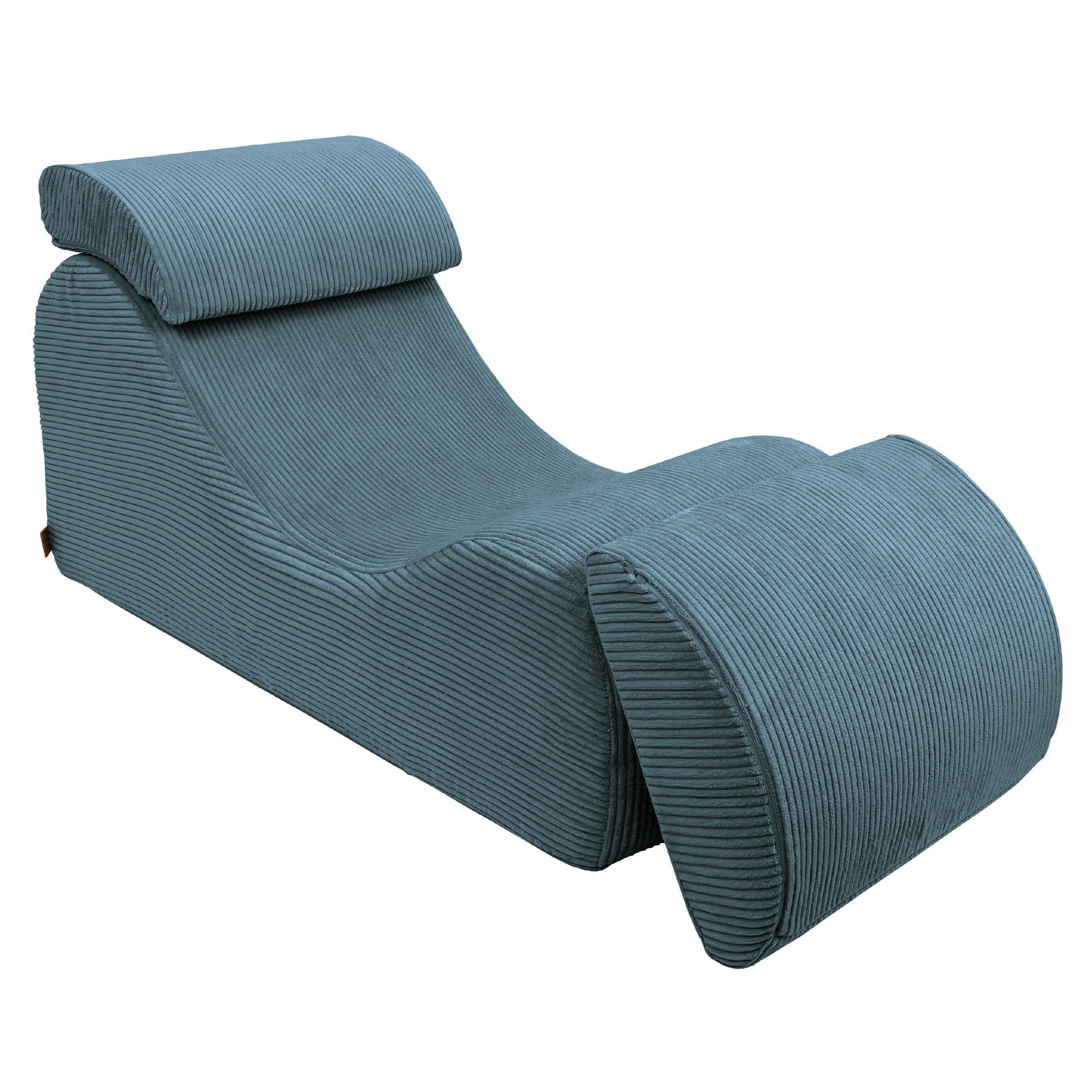 Wave Lounger in Aesthetic Turquoise