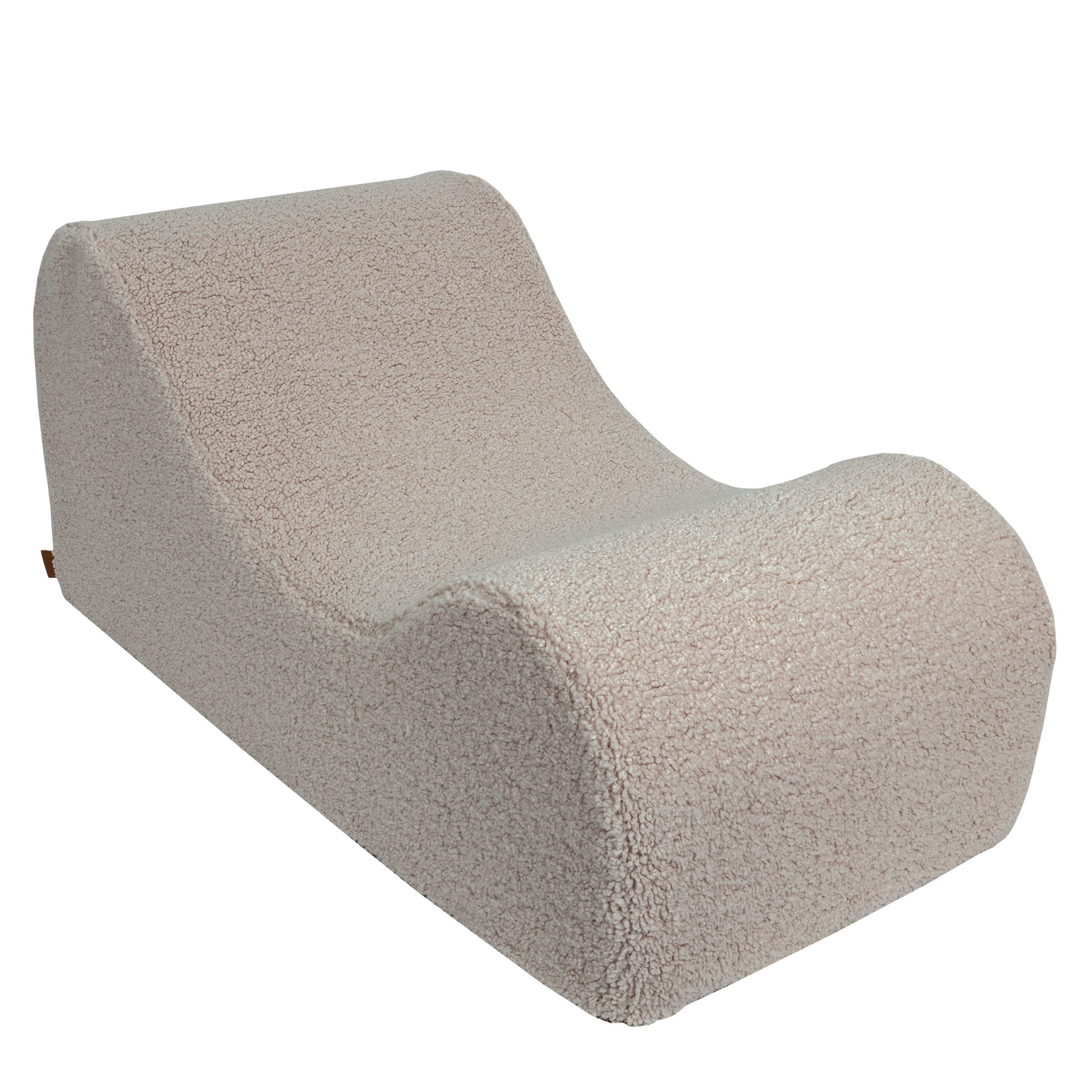 Wave Lounger Light Grey Bearly