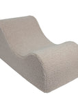 Wave Lounger Light Grey Bearly