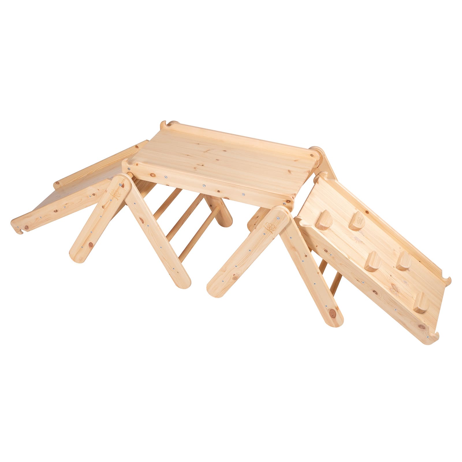 Versatile Kids Climbing Set - Montessori Inspired &amp; Lightweight by MeowBaby at www.brixbailey.com