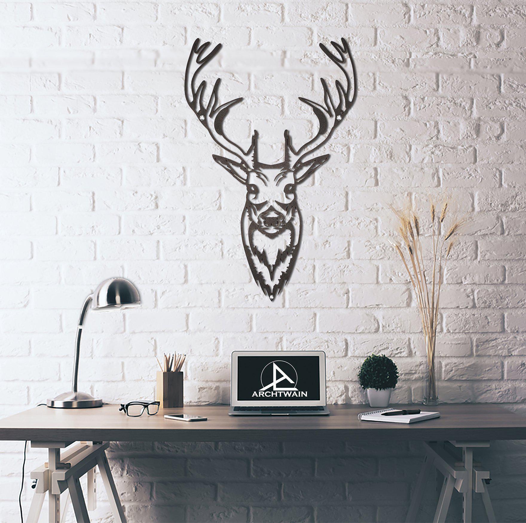 Stag - Metal Wall Art