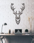 Stag - Metal Wall Art