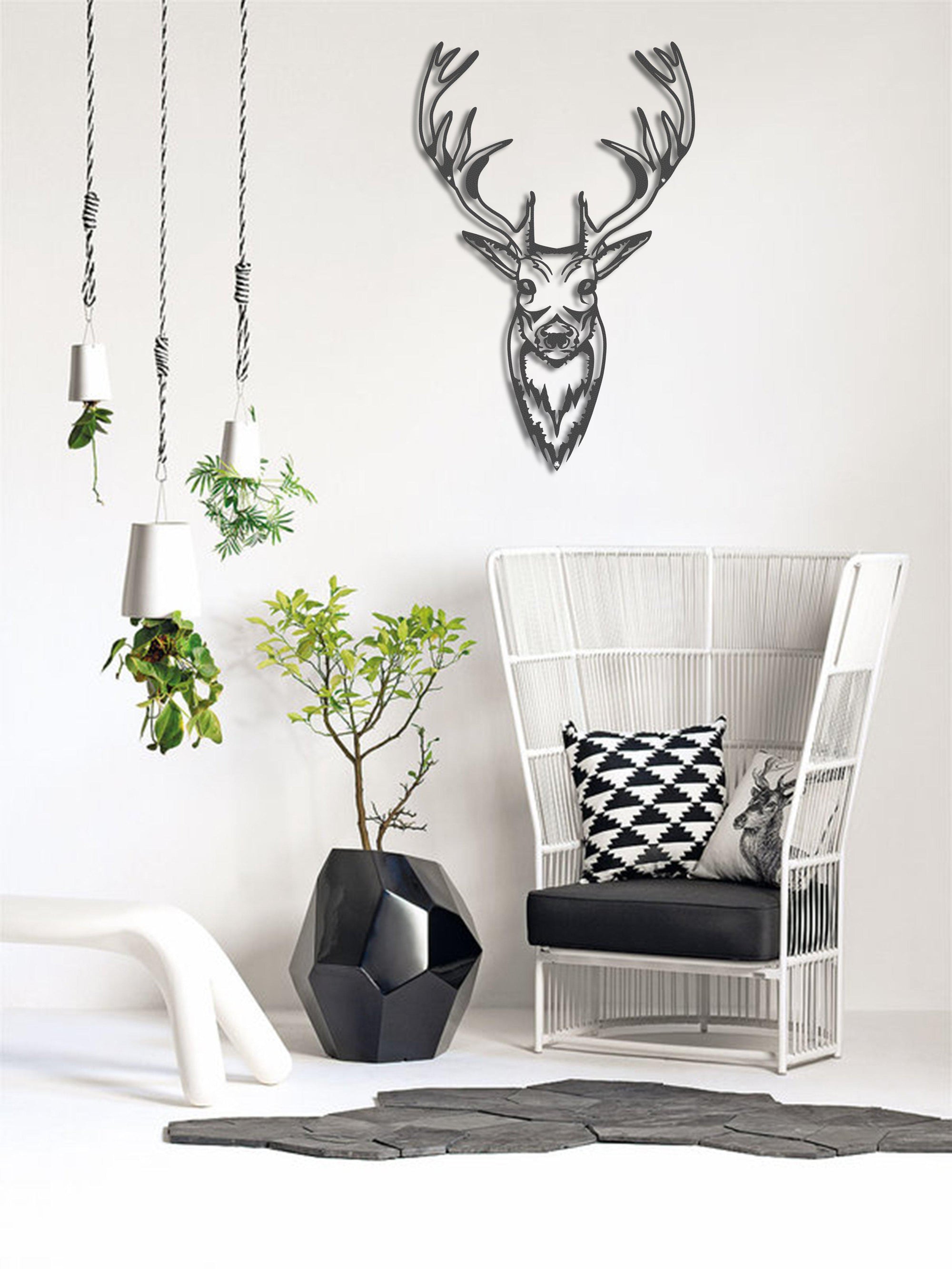 Stag - Metal Wall Art