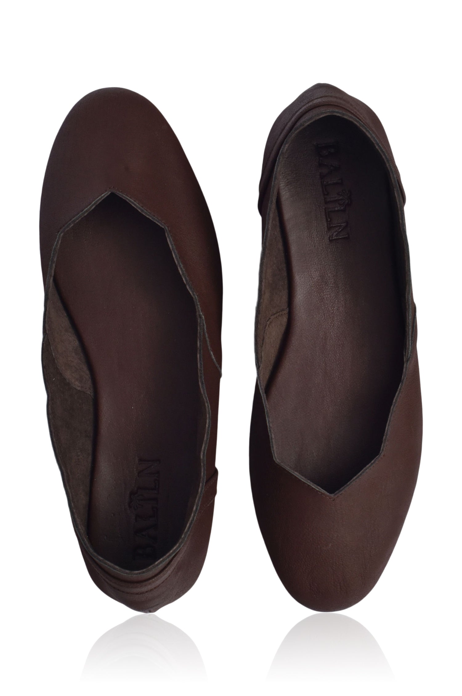 Milan Leather Ballet Flats-4