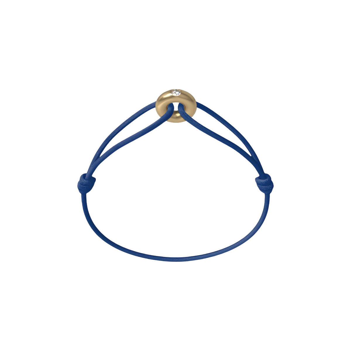 Mini Golden Soho Diamond Cord Bracelet