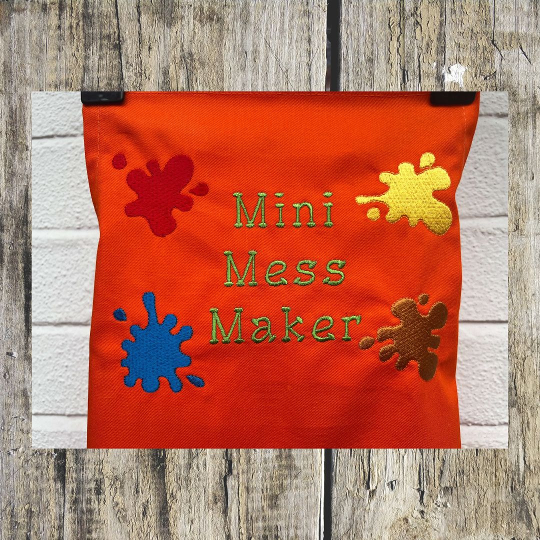 Childs Mini Mess Maker Apron