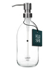 Minimal Clear Soap Dispenser