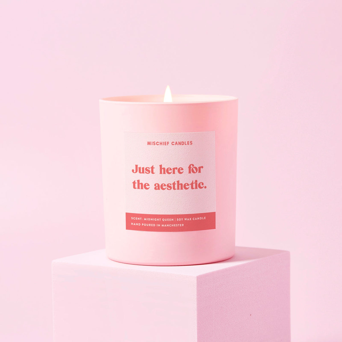 Just Here for the Aesthetic Candle