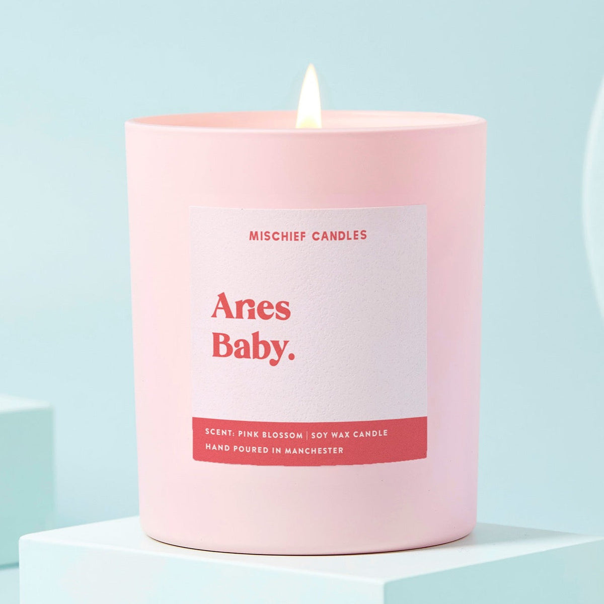Aries Baby Candle