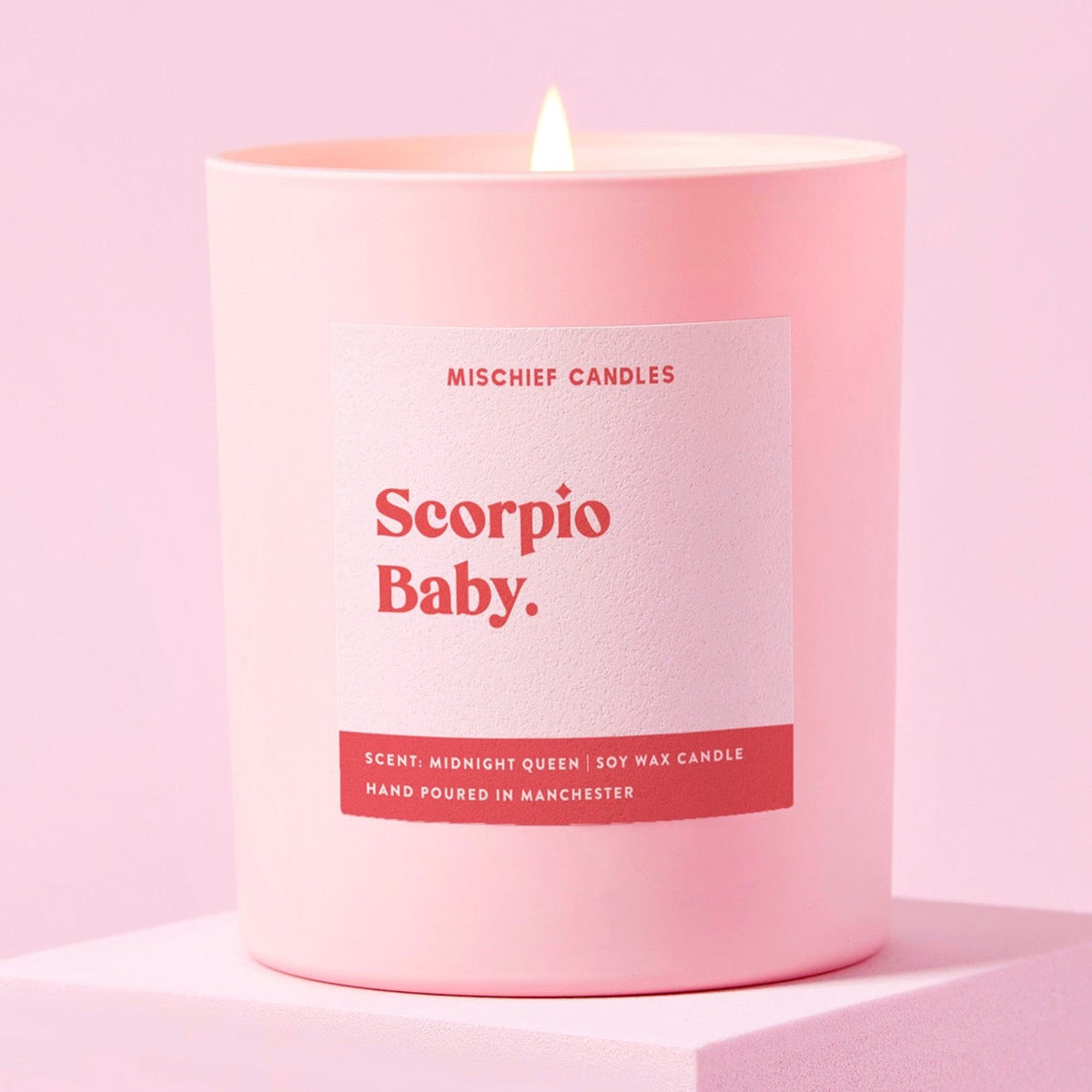 Scorpio Baby Candle