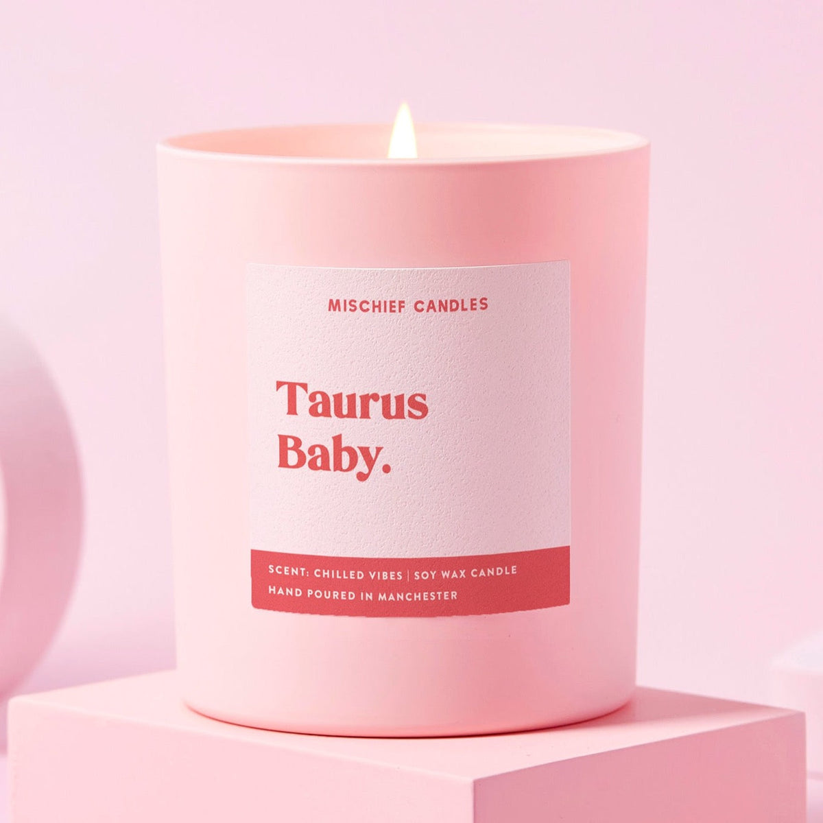 Taurus Baby Candle