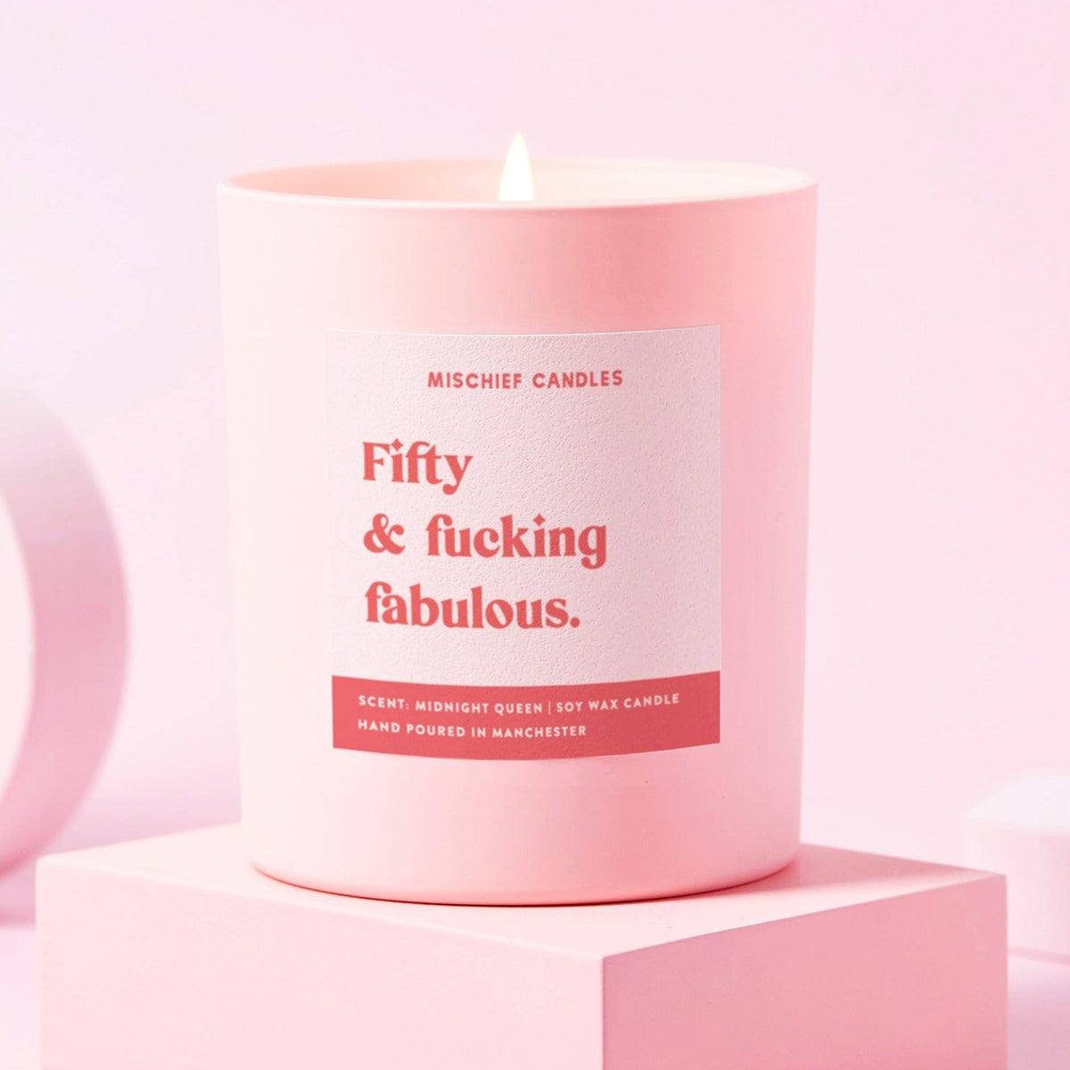 Fifty and Fucking Fabulous Candle
