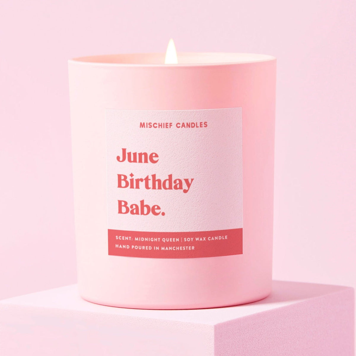 June Birthday Babe Candle