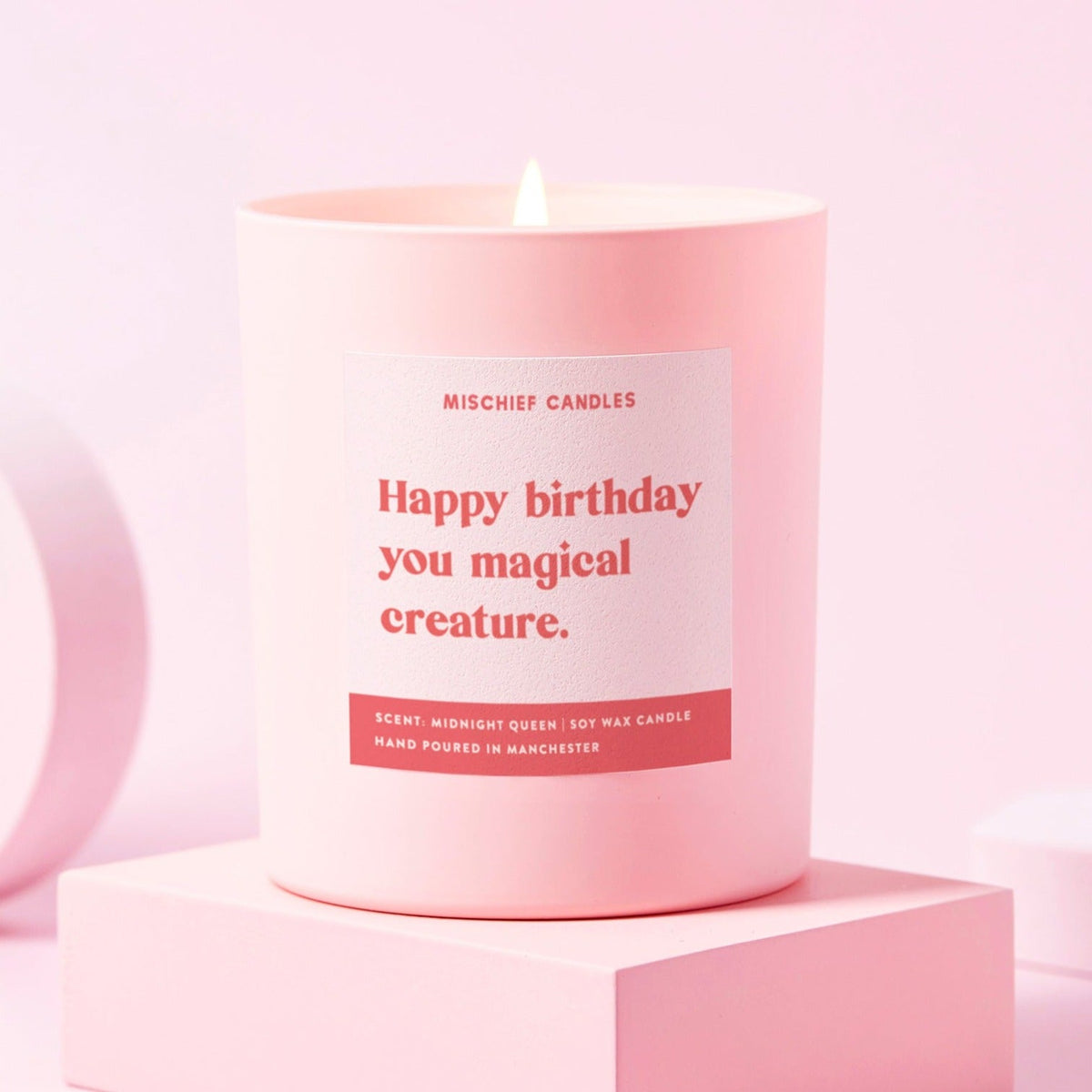Happy Birthday You Magical Creature Candle