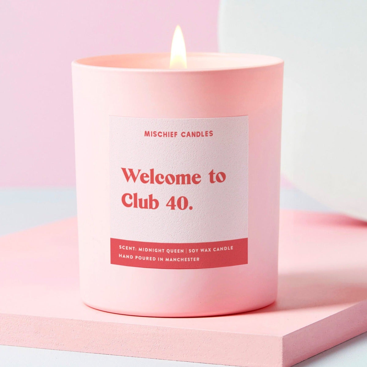 Welcome To Club 40 Candle