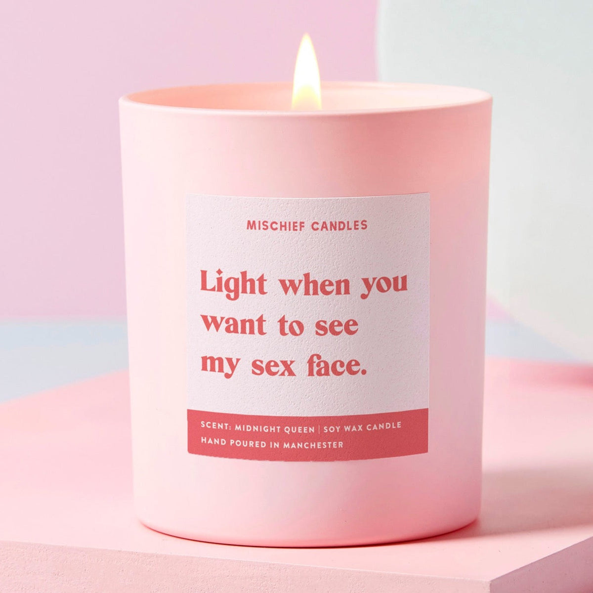Light To See My Sex Face Candle