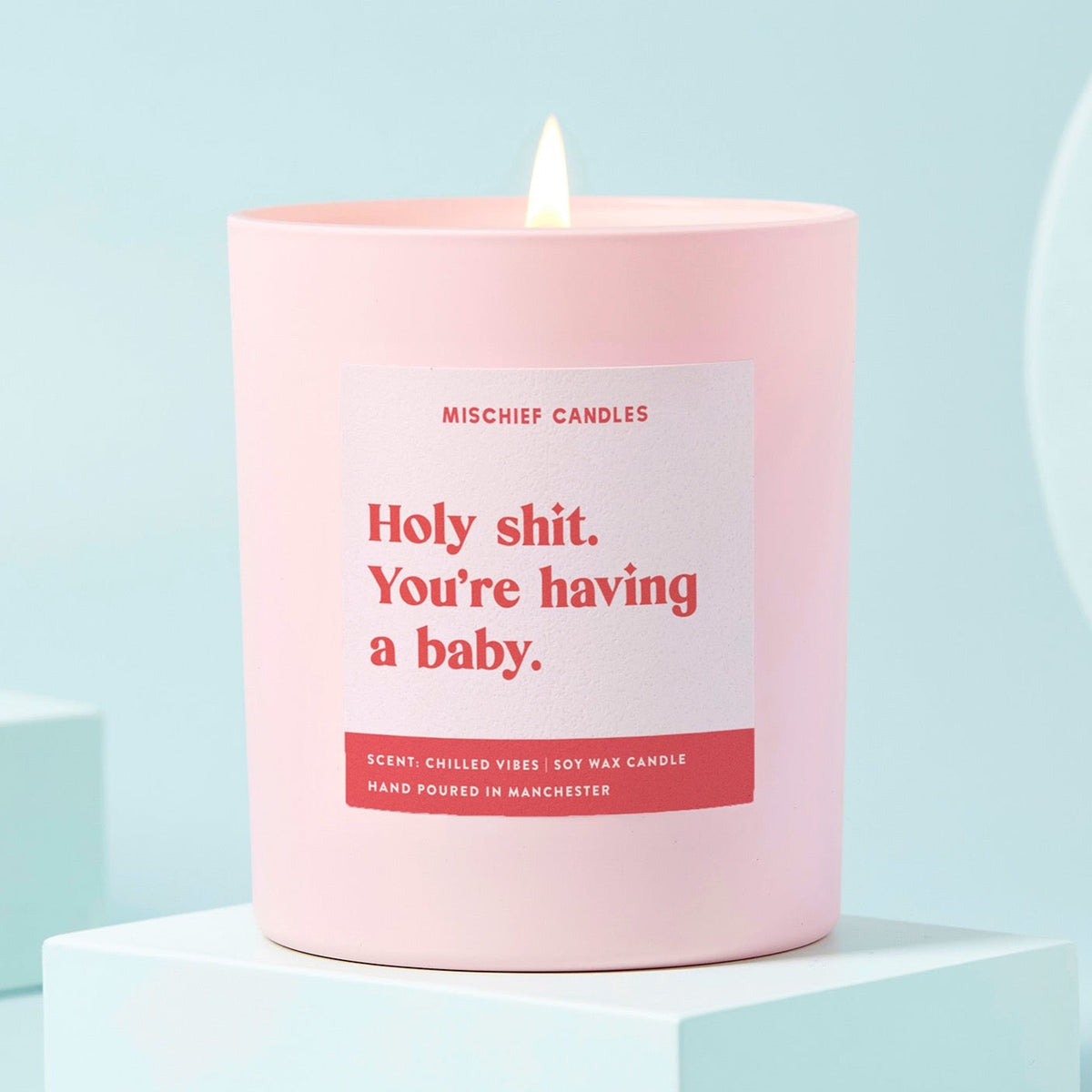 Holy Shit You're Having a Baby Candle