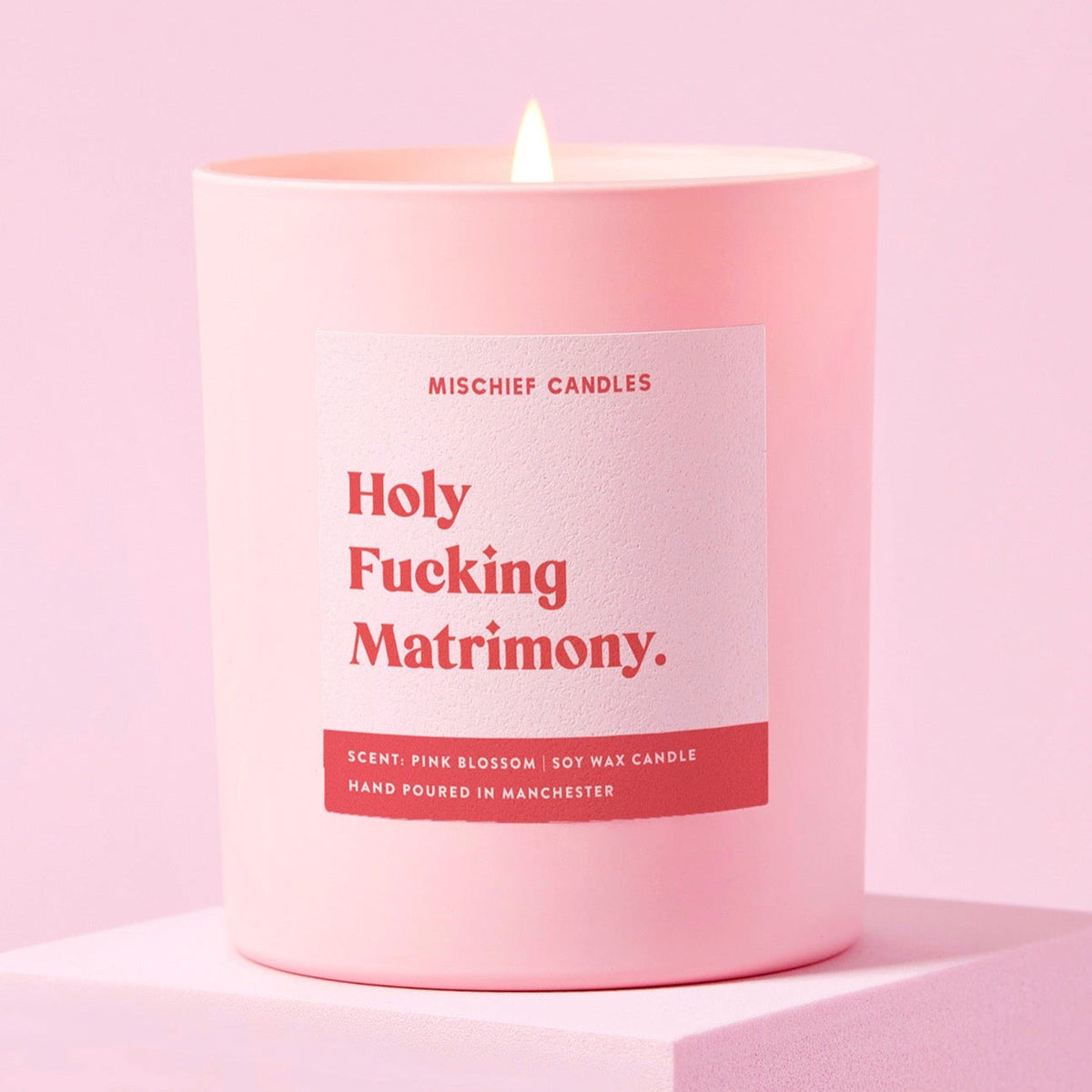 Holy Fucking Matrimony Candle