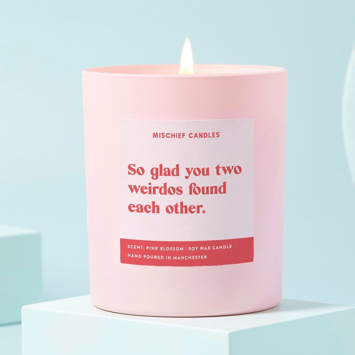 So Glad You Weirdos Found Each Other Candle