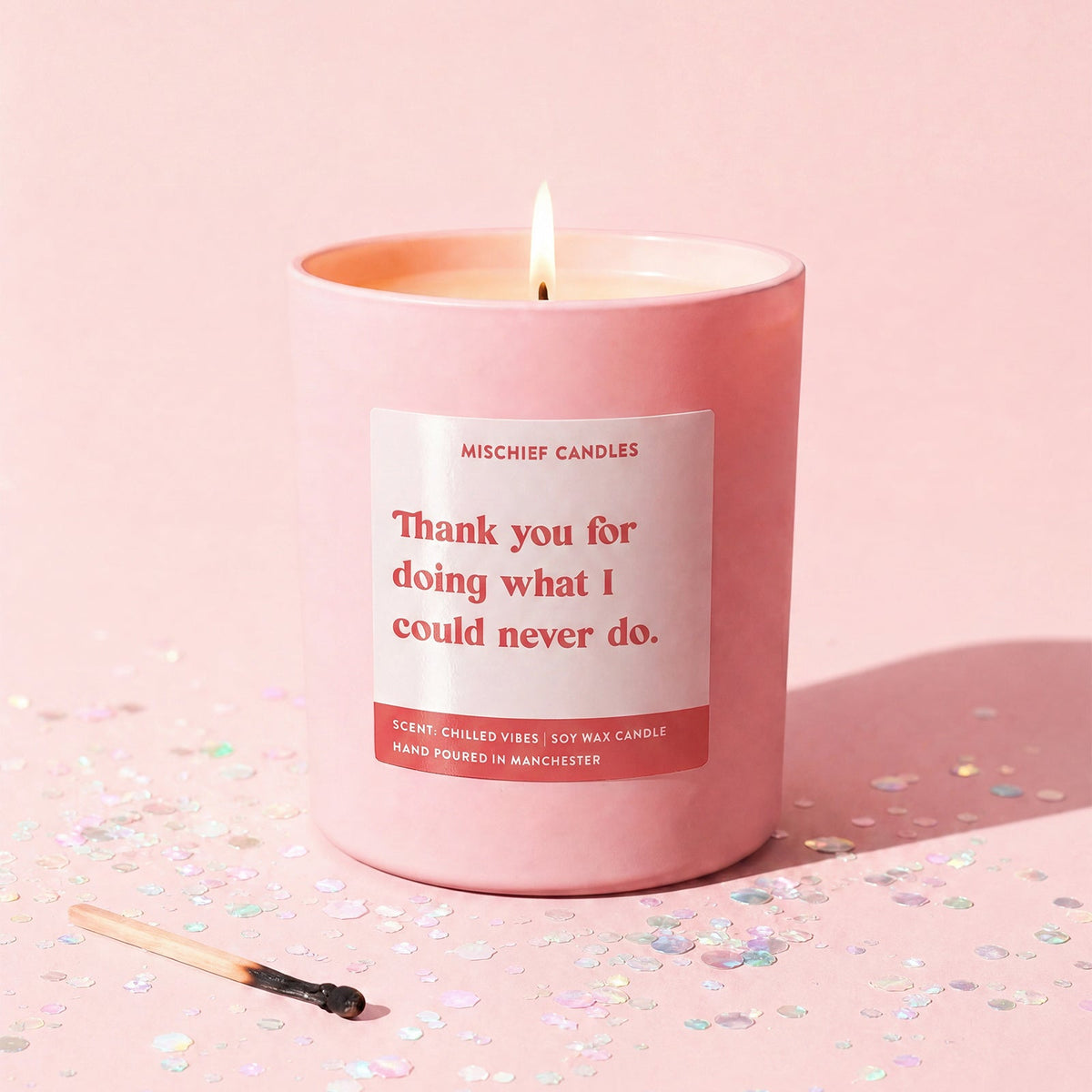 Thank You For Doing What I Could Never Do Teacher Candle