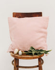 Stone Washed Linen Cushion Cover