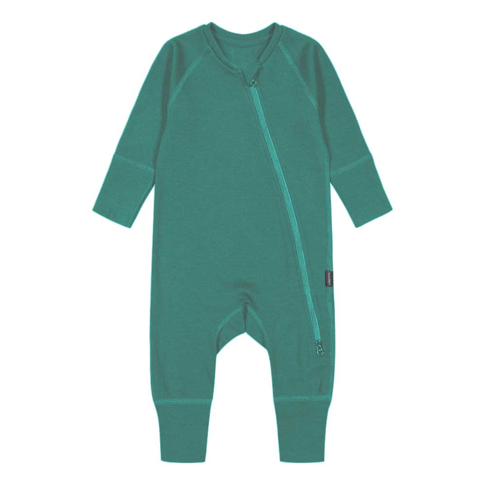 Merino Wool Baby Jumpsuit for Soft Sleeping Comfort