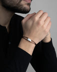 Snow Regent Cord Bracelet