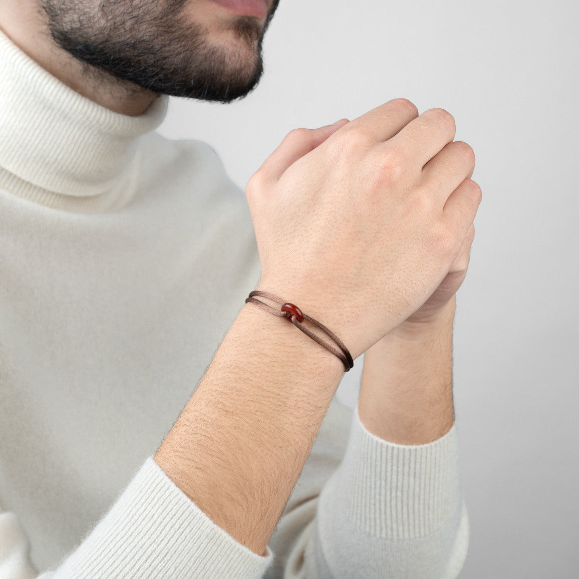 Red Soho Cord Bracelet