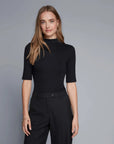 Mock Neck Micro Modal Top