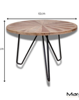Mogas Small Coffee Table Round