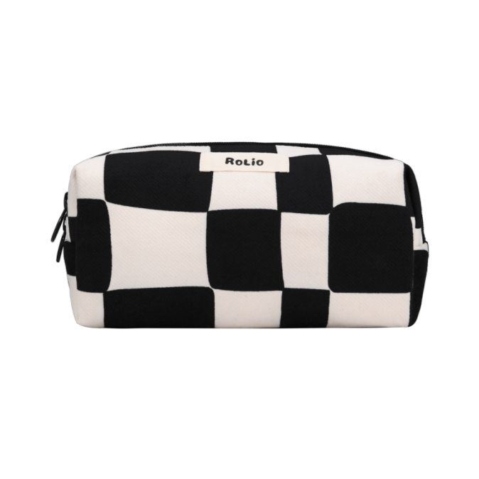 Mono Printed Wash Bag