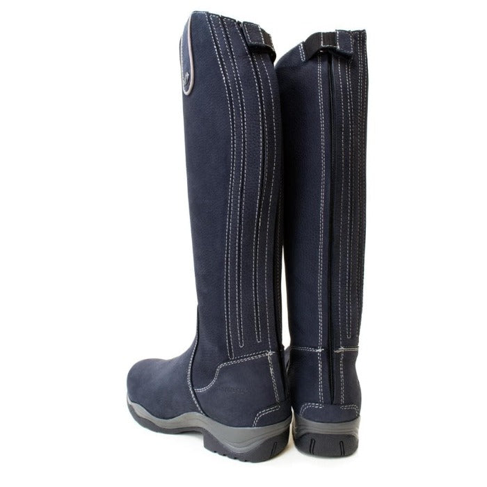 Riding Boots in Blue with Standard and Wide Calf Fit