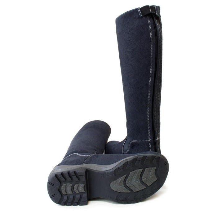 Riding Boots in Blue with Standard and Wide Calf Fit