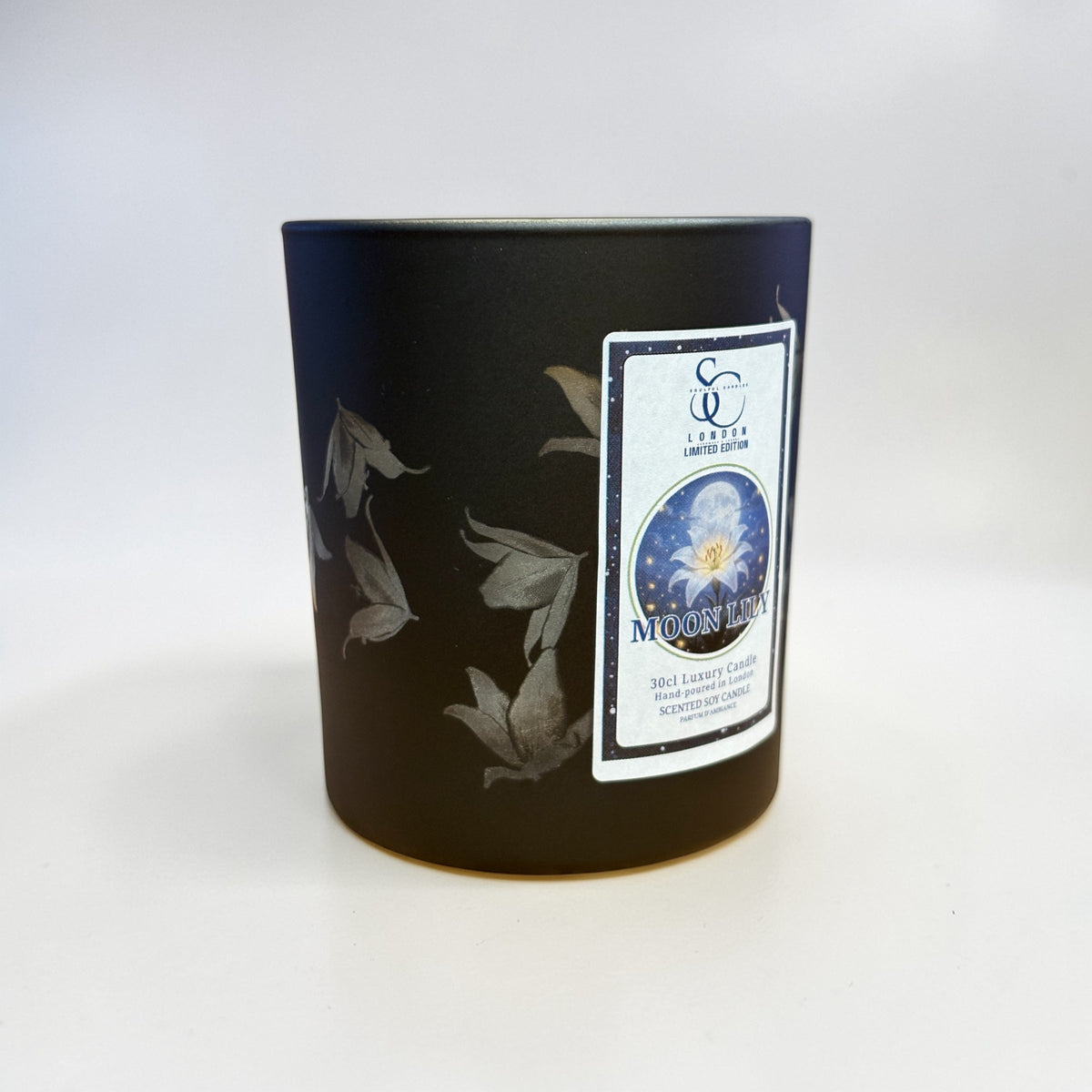 Moon Lily – Luxury Lily &amp; Amber Soy Candle (30cl)
