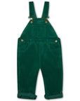 Moss Green Corduroy Dungarees
