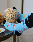 Movie Night Bamboo Socks