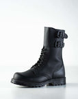 Black Leather Adventure Boots