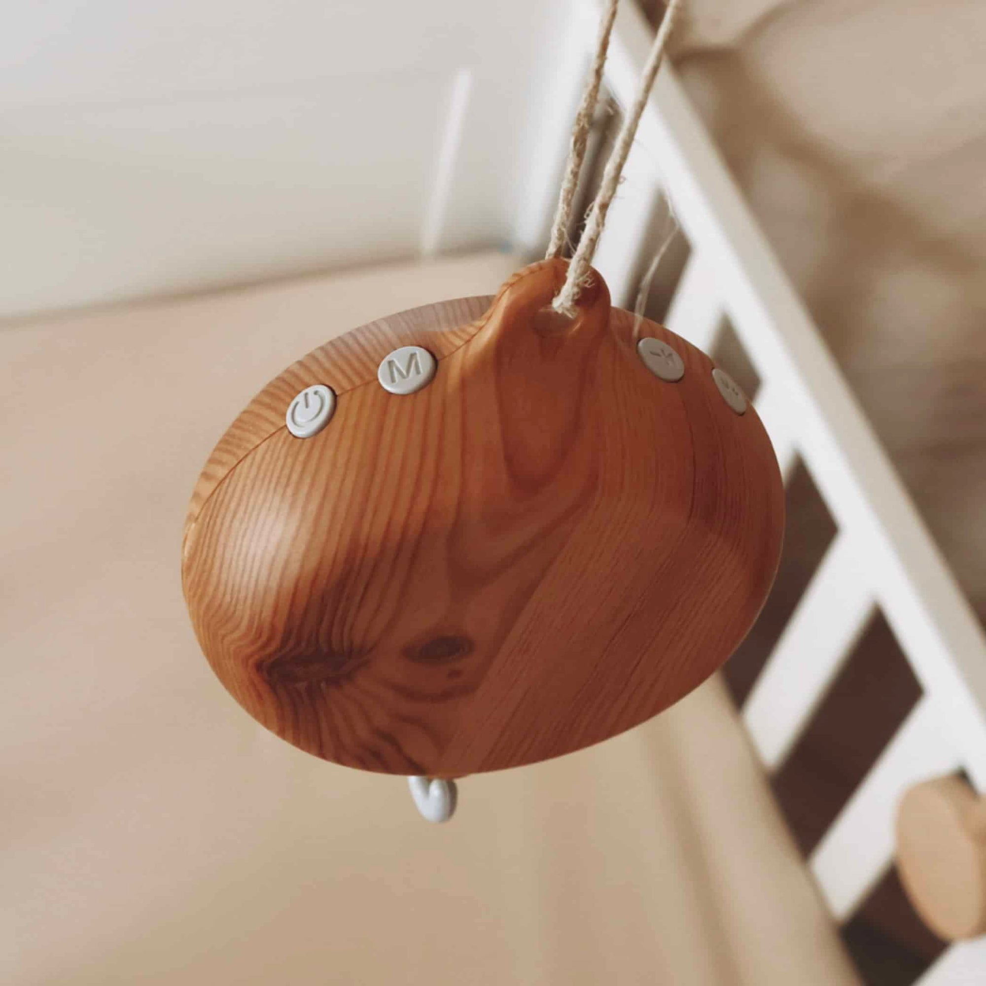 Battery music box for wooden mobile-1