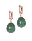 MyaMoon Aventurine Teardrop Earrings – Elegant & Timeless by MyaMoon at www.brixbailey.com