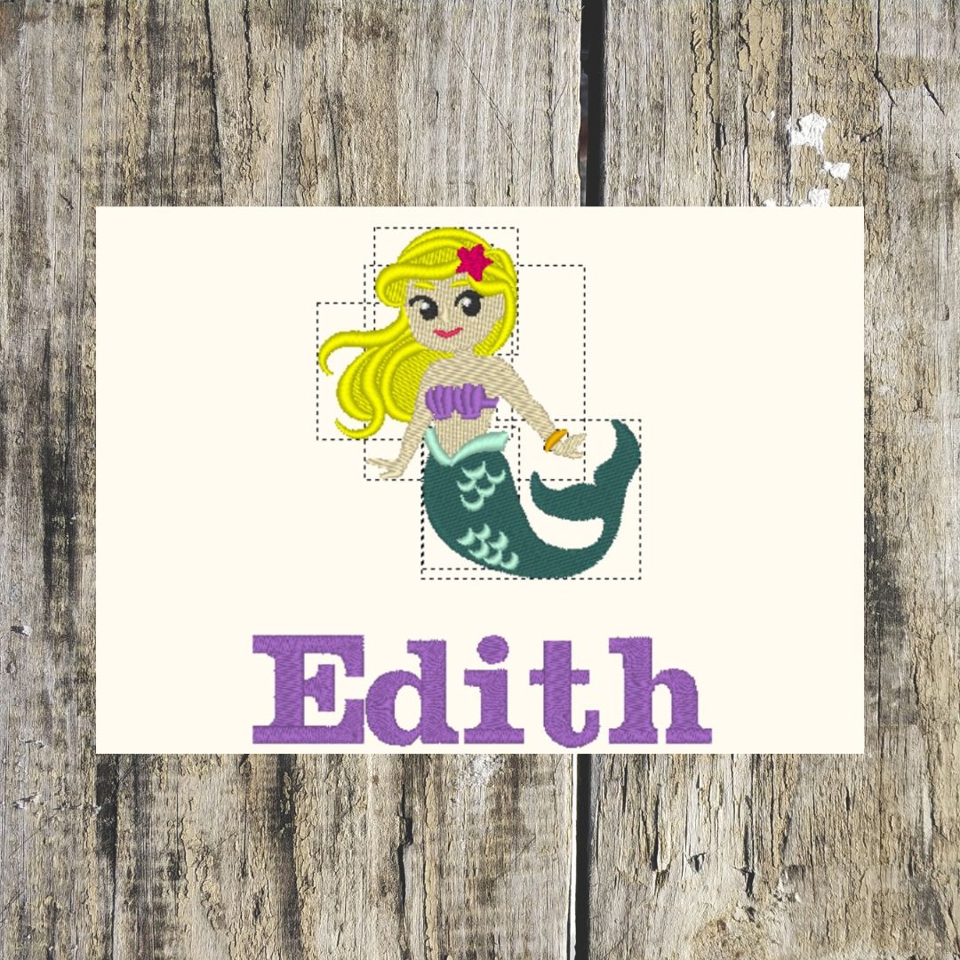 Mermaid Personalised Towels