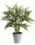 Artificial Fern Drop In 21"