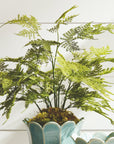 Artificial Fern Drop In 21"