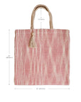 Nadi Jute Tote Bag - Red