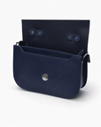 Aura Handmade Leather Bag - Navy Blue